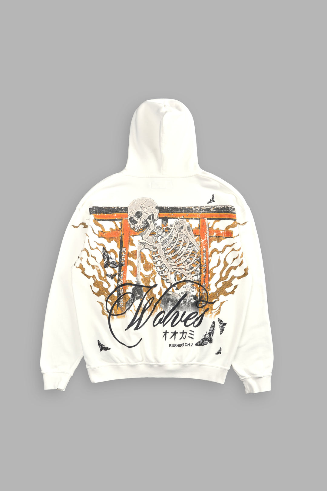 (1 Of 500) Through The Gates "Bishop" Hoodie in Cream