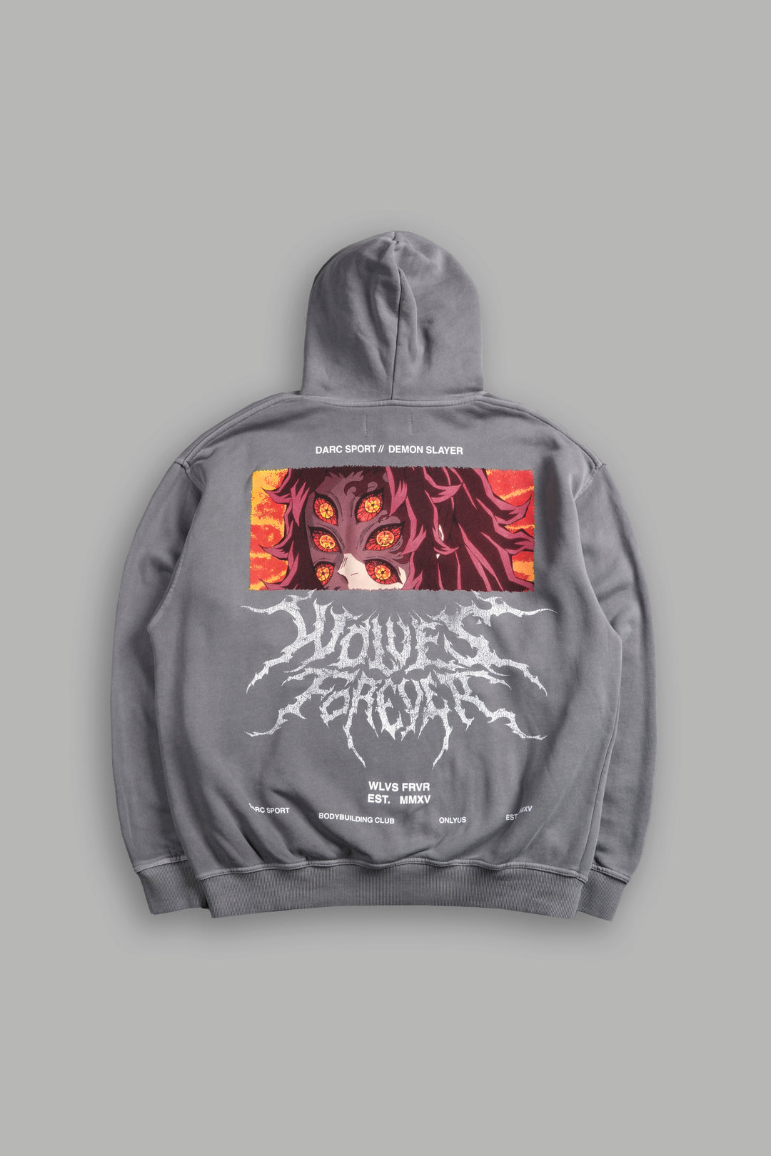 Upper Moon 1 "Pierce" Hoodie in Dove Gray