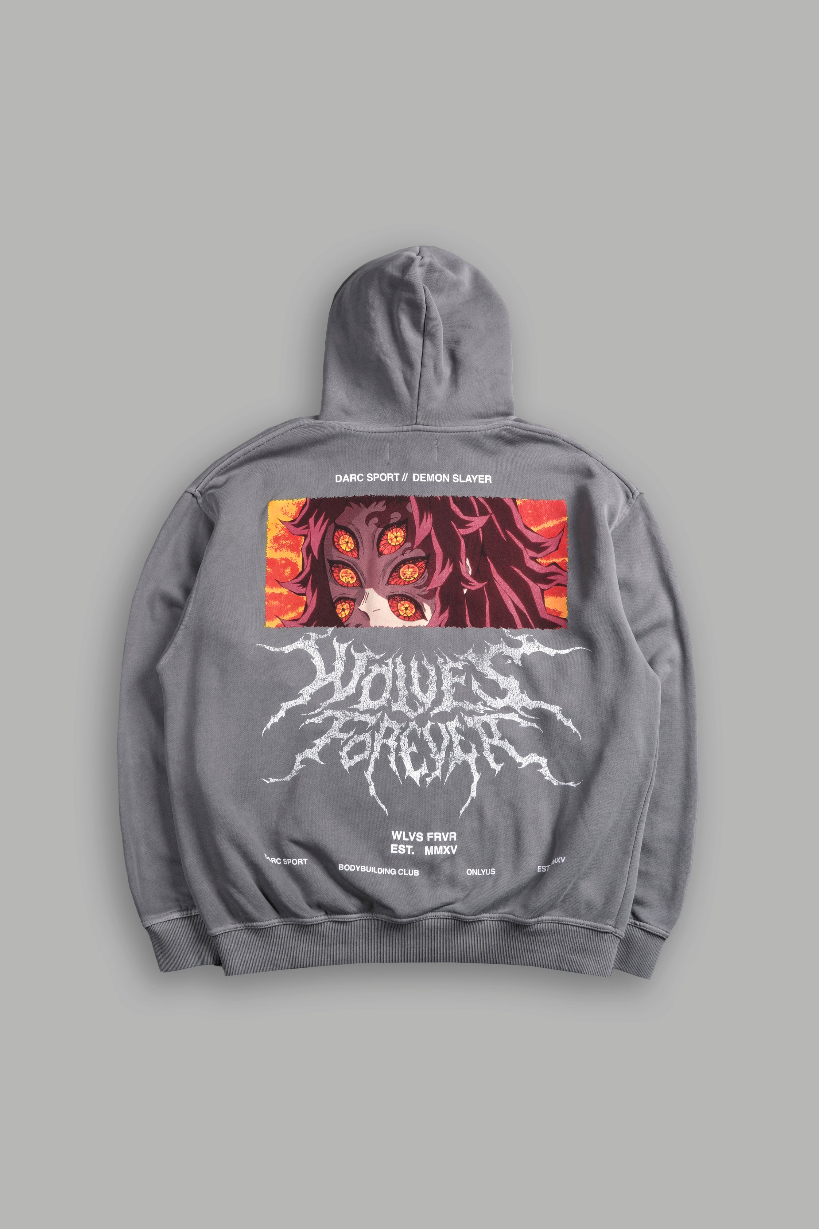 Upper Moon 1 "Pierce" Hoodie in Dove Gray