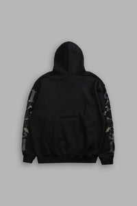 Wolves Bloom "Pierce" Hoodie in Black