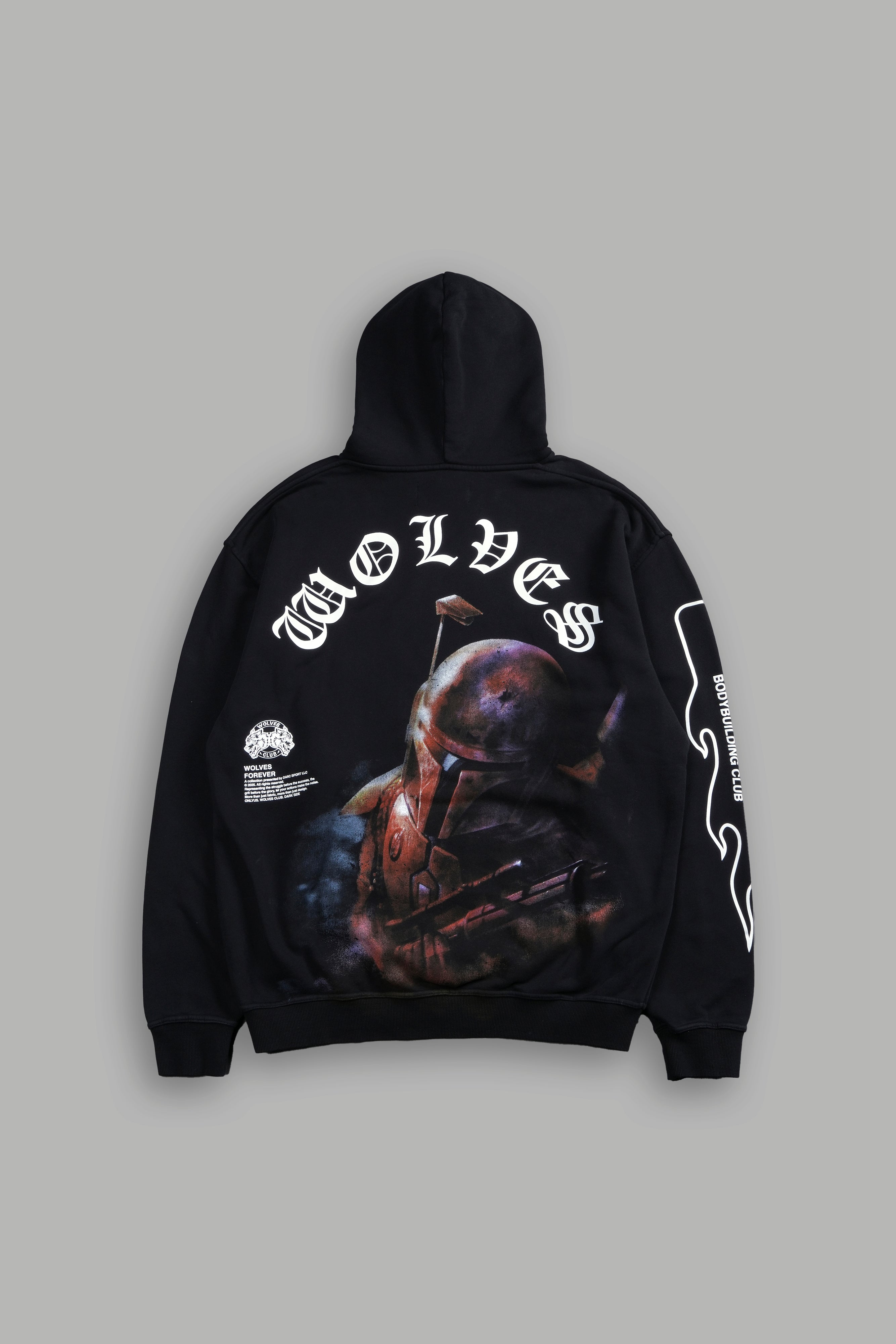 The Hunter "Pierce" Hoodie in Black