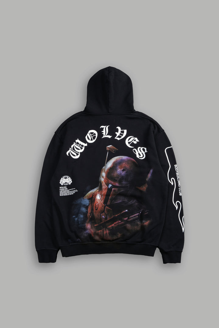 The Hunter "Pierce" Hoodie in Black