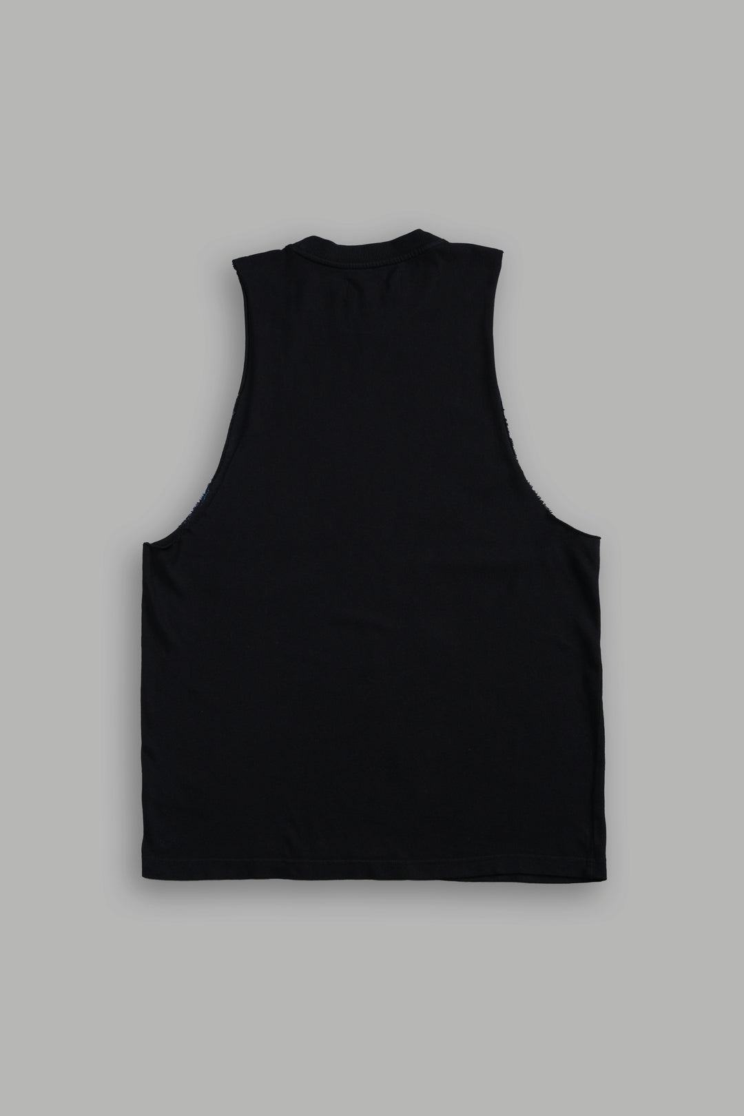 Stone Cold "Tommy" Muscle Tee in Black/Blue