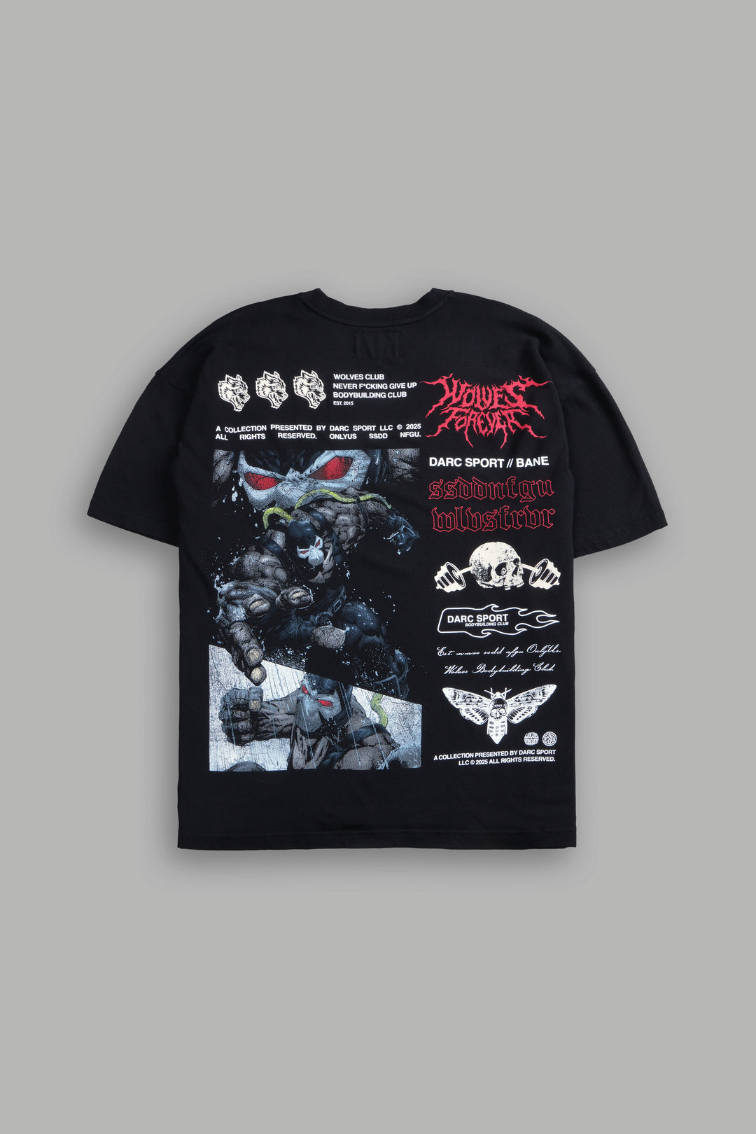 Bane Forever "Premium" Oversized Tee in Black