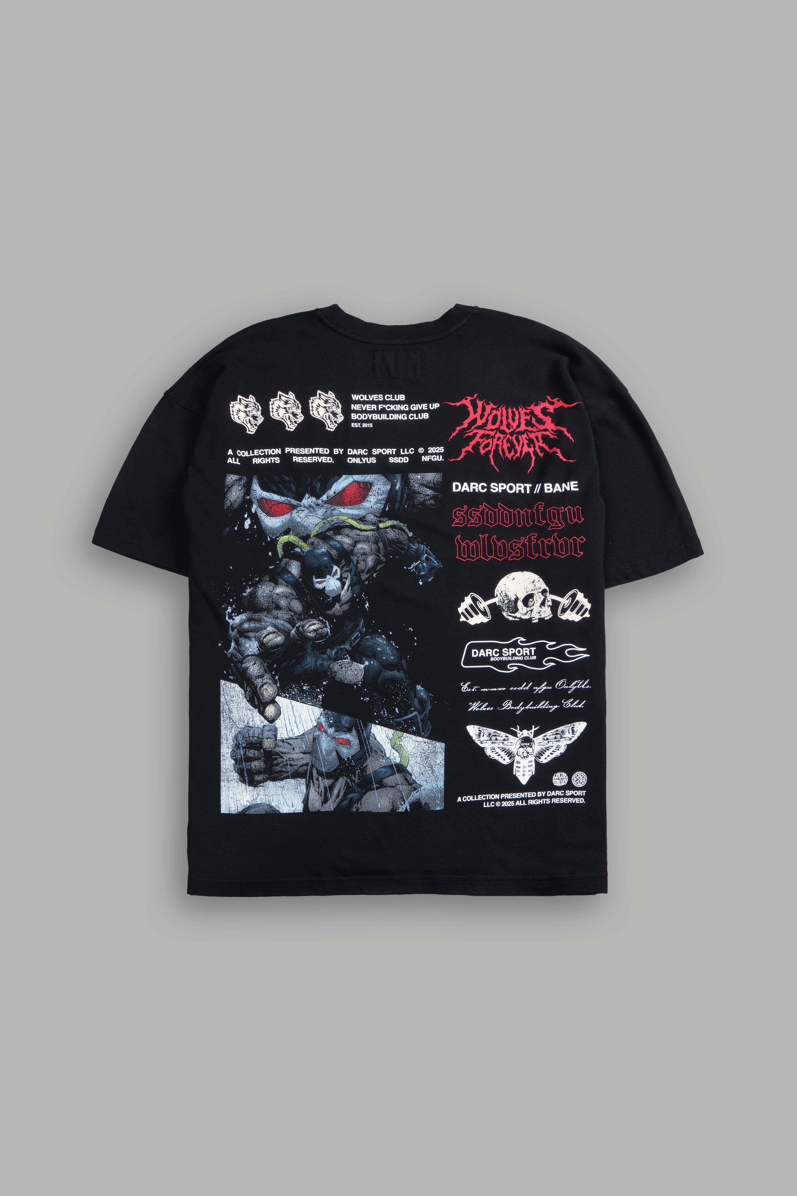 Bane Forever "Premium" Oversized Tee in Black