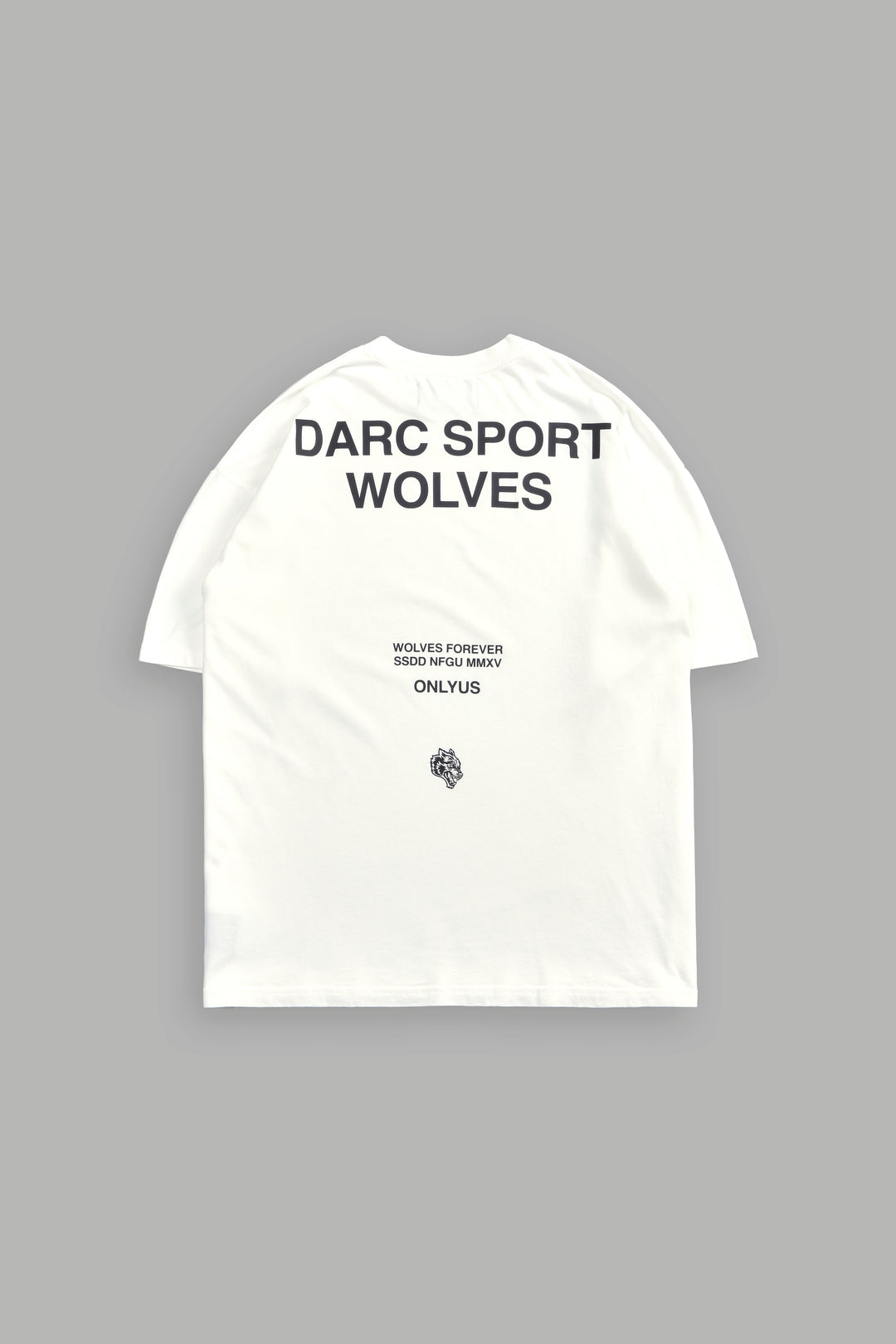 Darc Sport Wolves "Premium" Oversized Tee in Cream