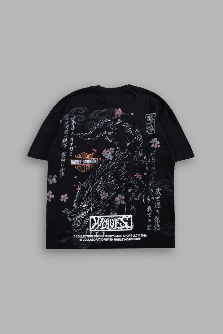 H-D Bushido "Side-By-Side" Tee Box Set in Black
