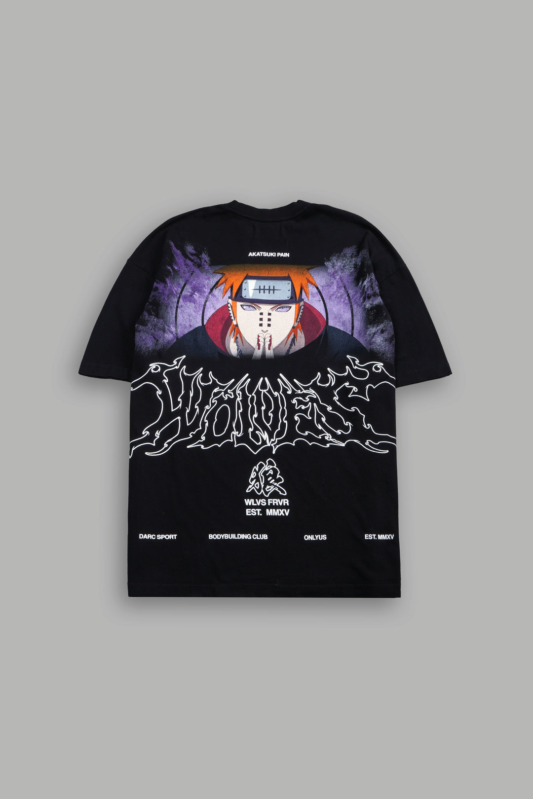 Darc Fury Premium Oversized Tee in Black