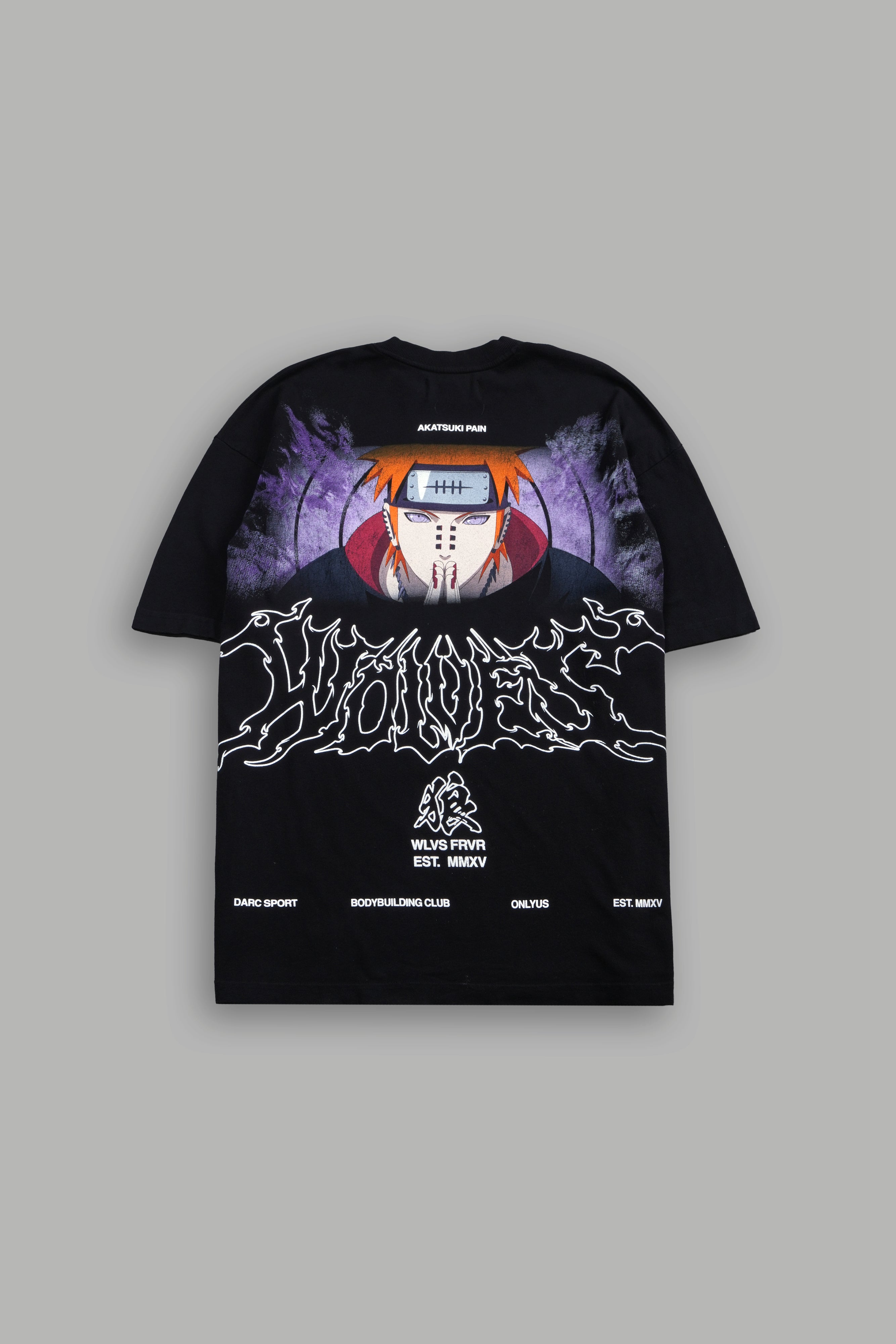 Darc Fury Premium Oversized Tee in Black