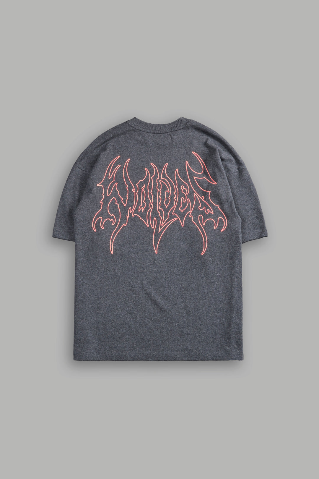 Iron Flame "Premium" Oversized Tee in Darc Heather Gray