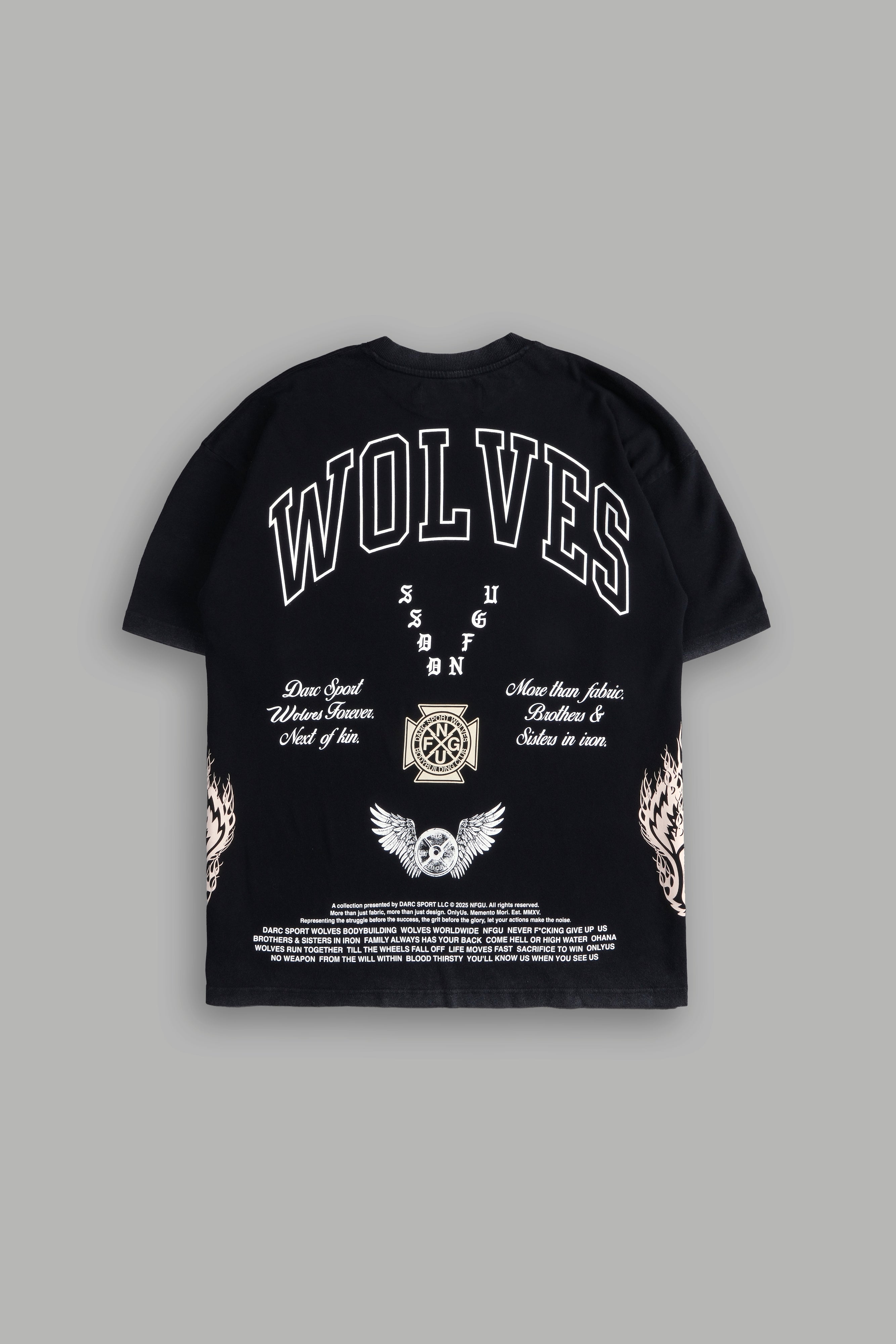 Our Lineage "Premium" Oversized Tee in Black