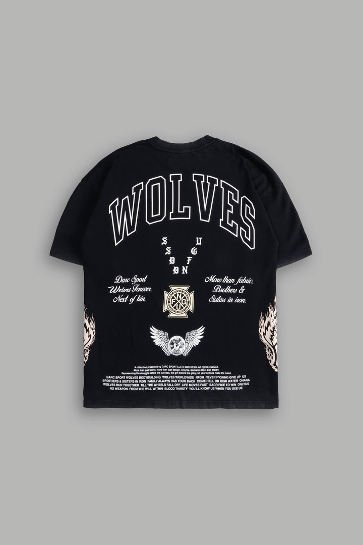 Our Lineage "Premium" Oversized Tee in Black