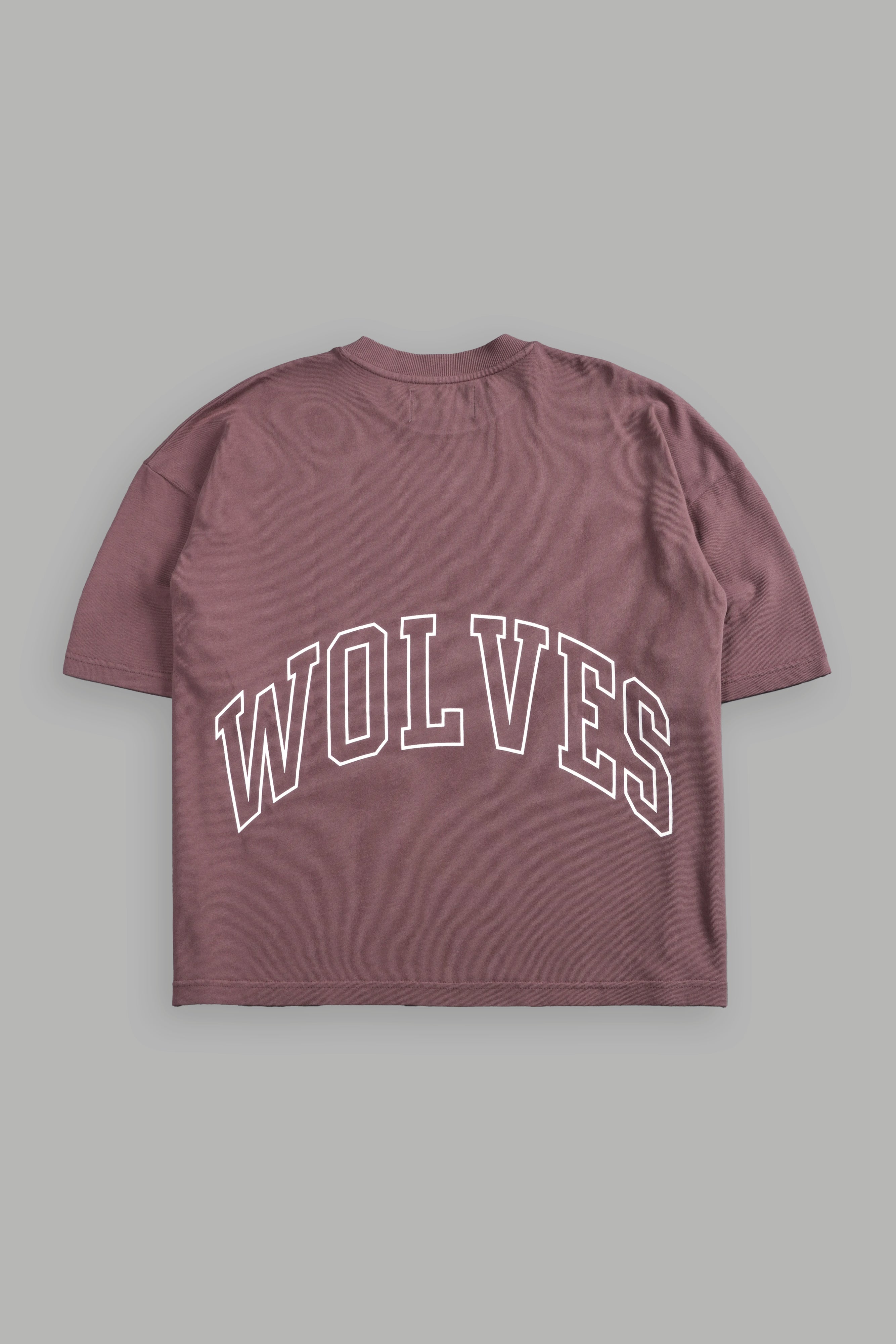 Wolf of the Flame Premium "Box Cut" Tee in Mauve