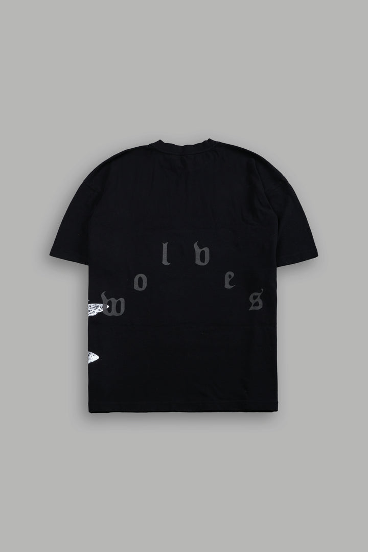 The Phantom Menace "Side-By-Side" Series Premium Tee in Black