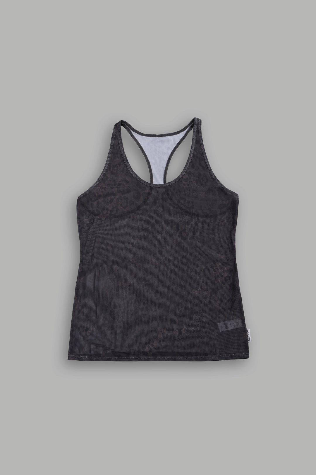 Darc Wolves Simone Mesh Tank in Darc Brown Leopard