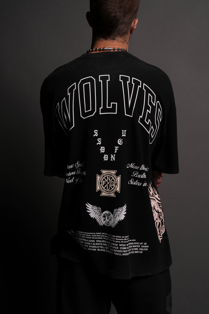 Our Lineage "Premium" Oversized Tee in Black