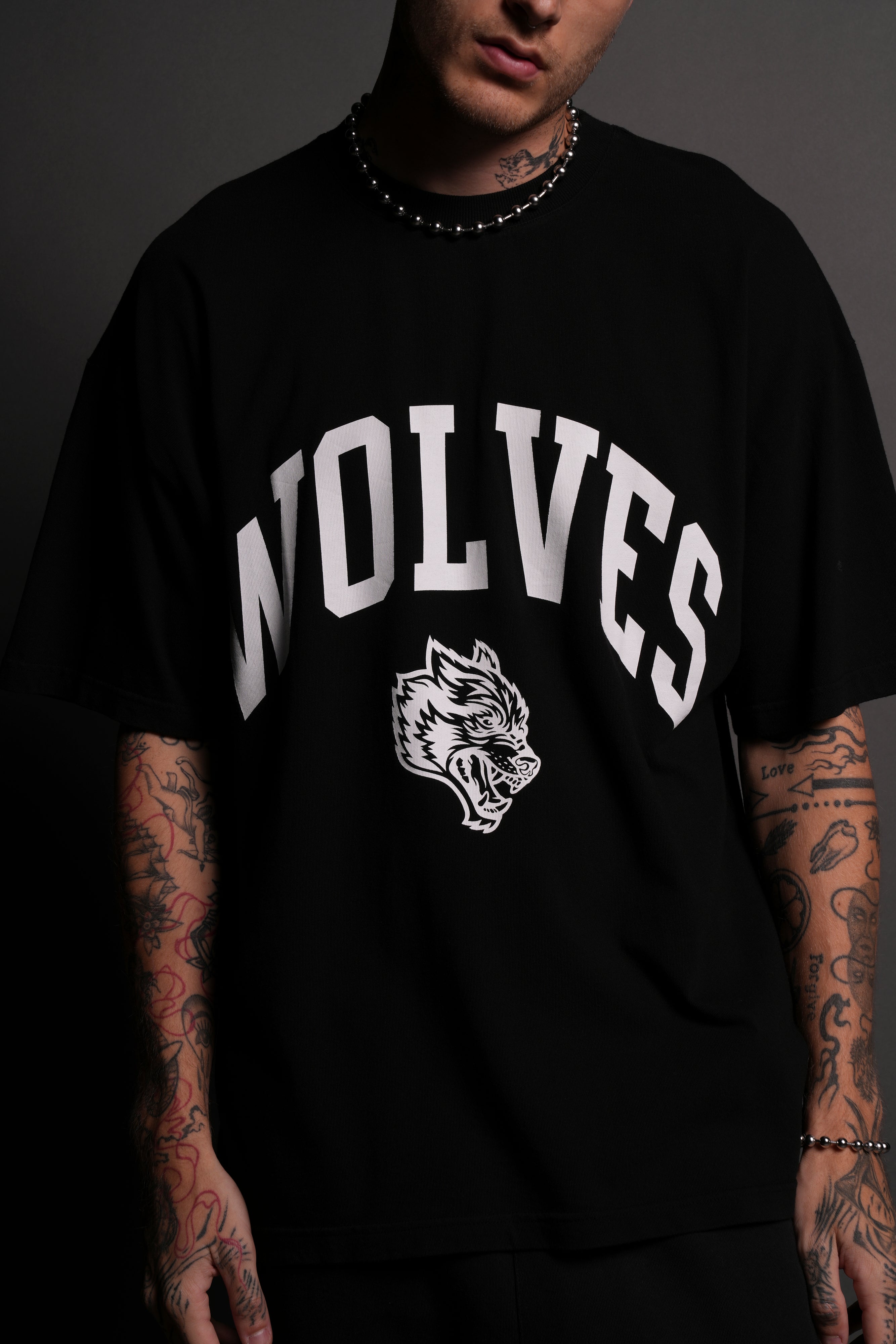 Loyalty "Premium" Oversized Unisex Tee in Black