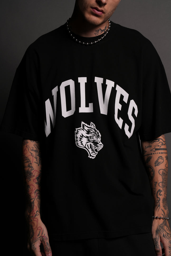 Loyalty "Premium" Oversized Unisex Tee in Black