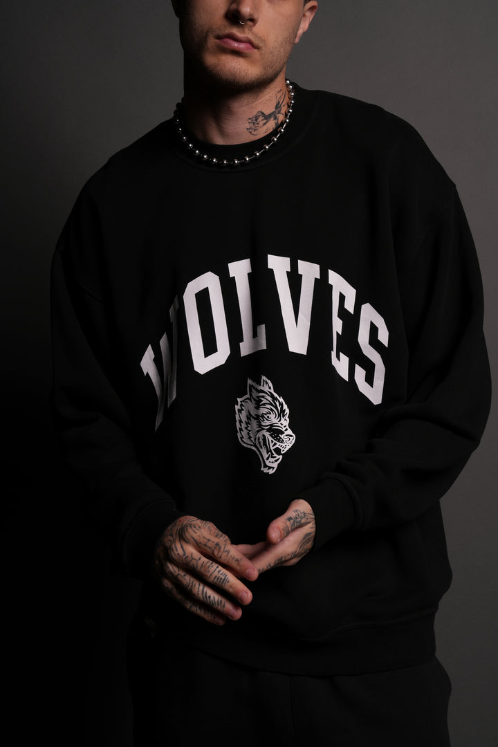 Loyalty London Unisex Crewneck in Black