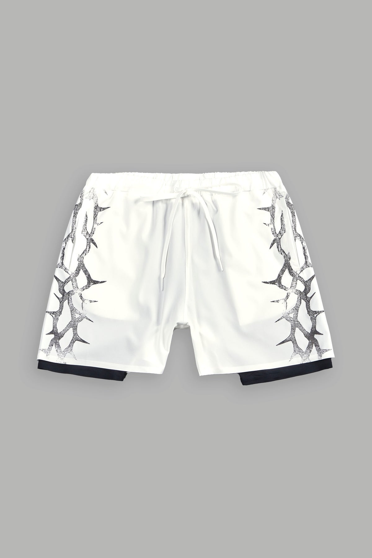 Thorn Corazon Compression Shorts In Cream