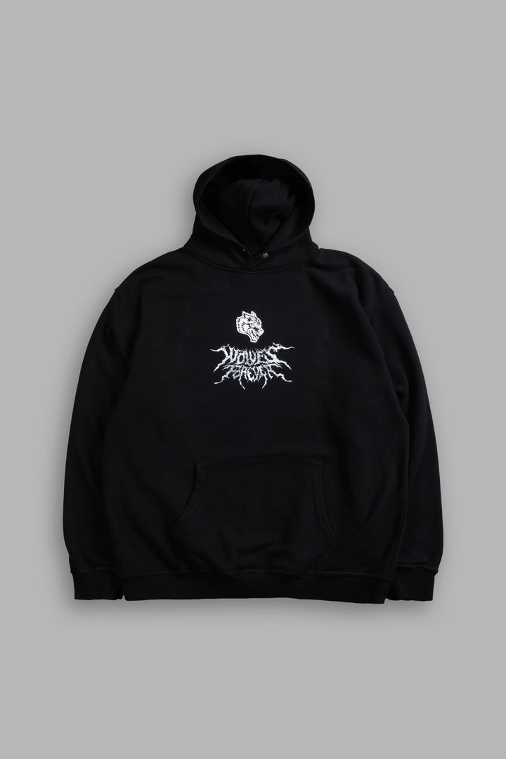Upper Moon 1 "Pierce" Hoodie in Black