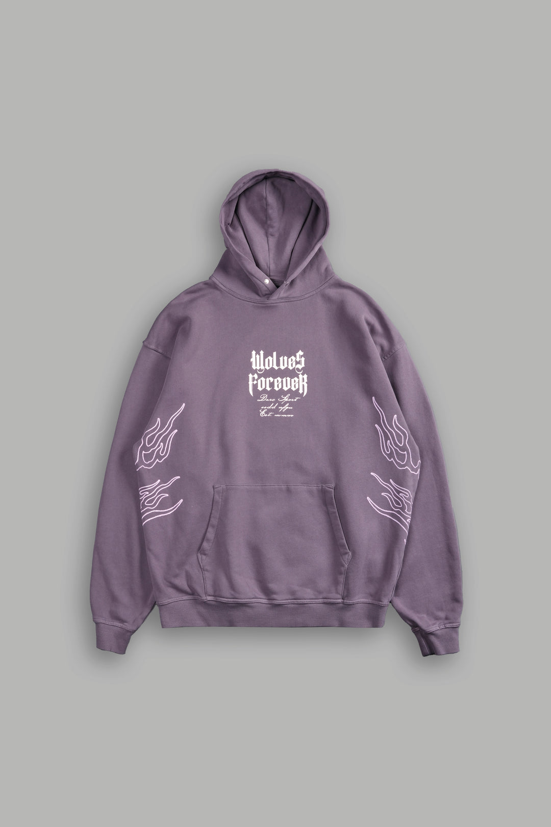 Live Or Die "Cornell" Hoodie in Plum