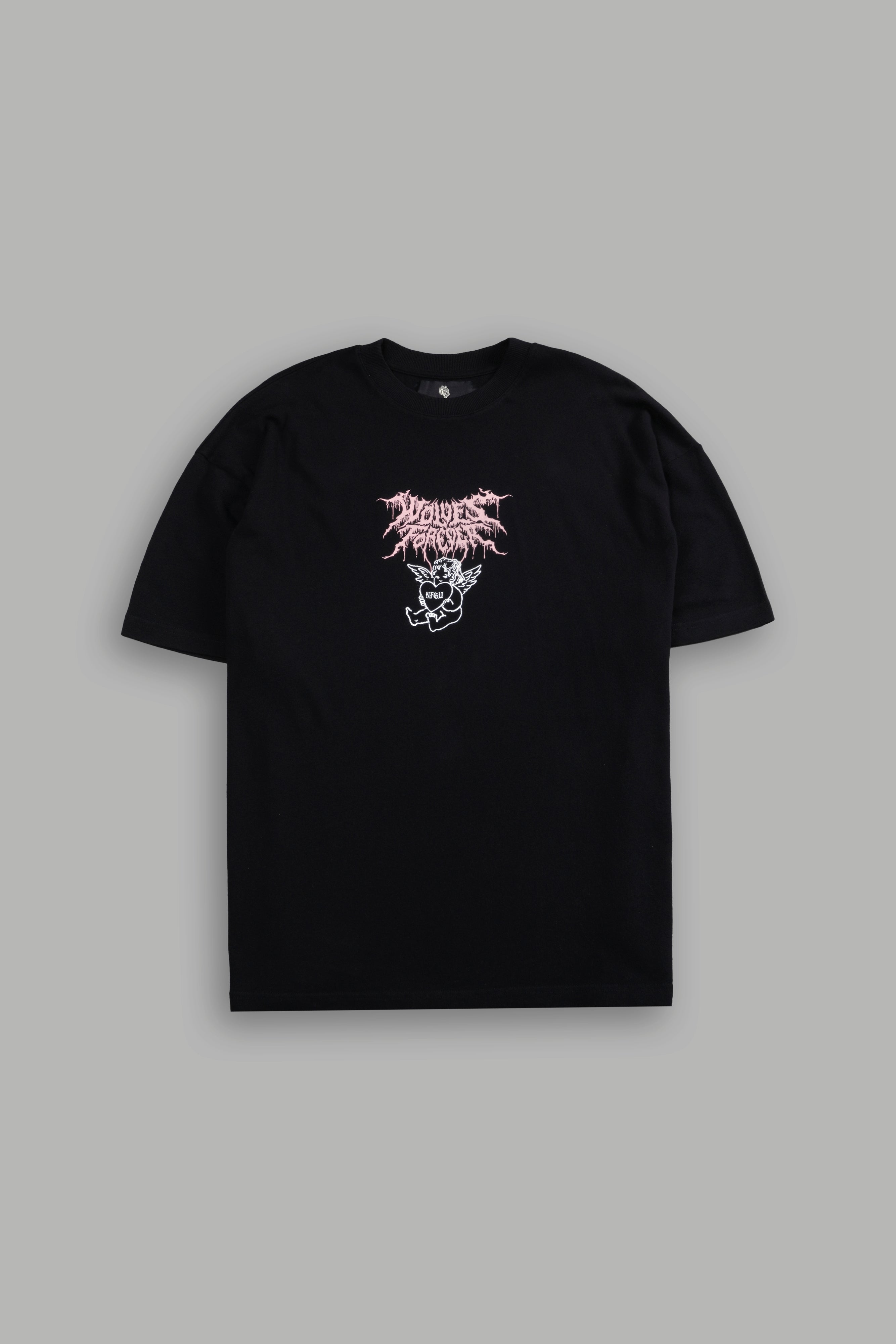 Cherub Core "Premium" Oversized Tee in Black
