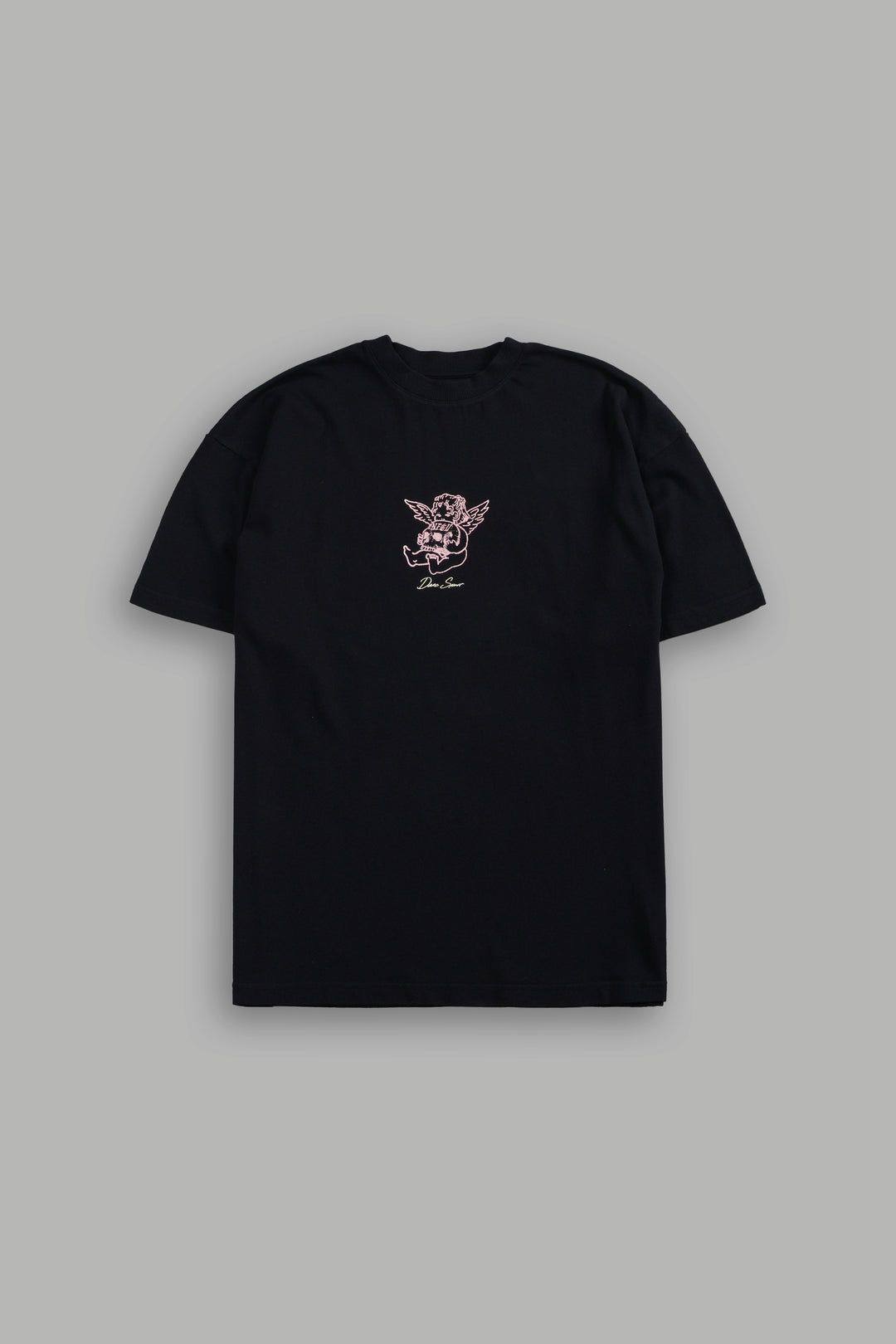 Cherub and the Skull "Pump Cover" Tee in Black