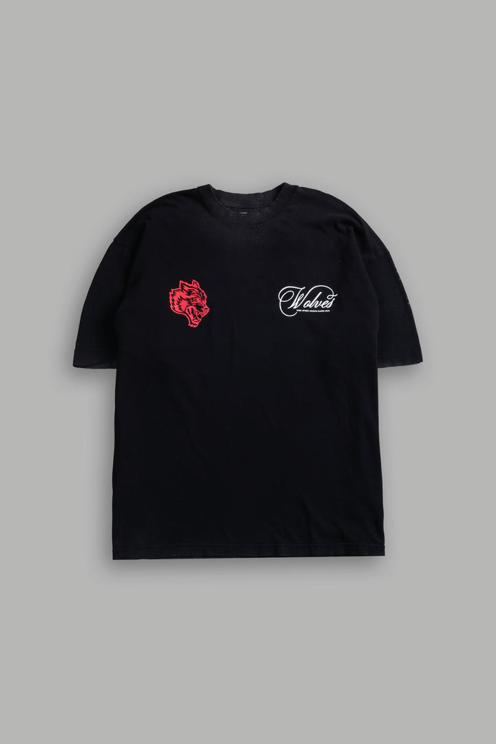 Will of the Beast "Premium" Oversized Tee in Black