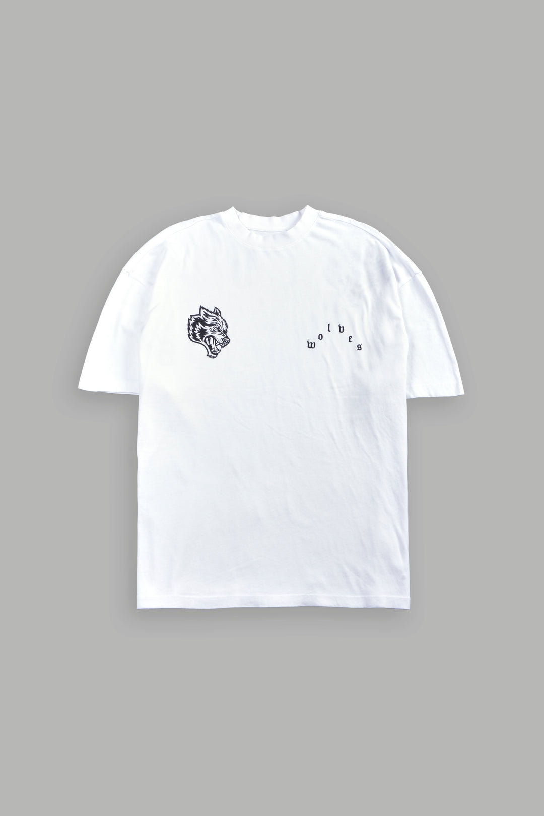 Shao Kahn Premium Oversized Tee in White