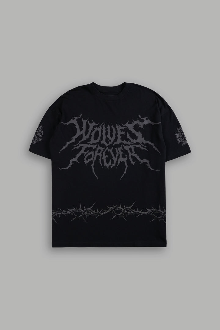 Surrounded by Thorns "Premium" Oversized Tee in Black