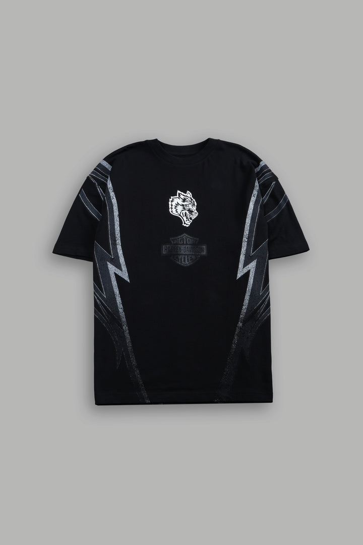 Iron Sakura Premium Tee in Black