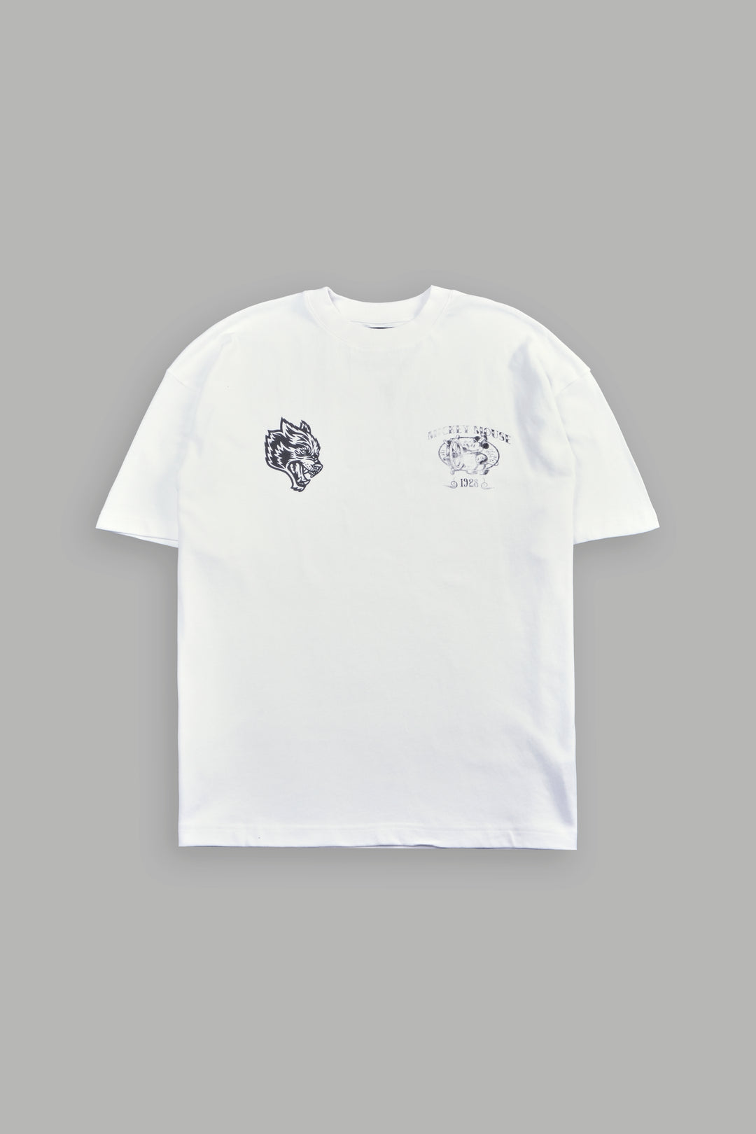 Sailor Wolves Premium Oversized Tee in White