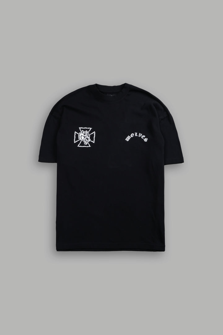 Ascend Premium Oversized Tee in Black