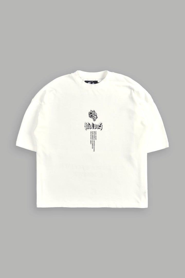 The Phantom Menace "Box Cut" Tee in Cream