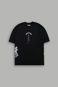 Rise And Reign "Side By Side" Series Premium Tee in Black
