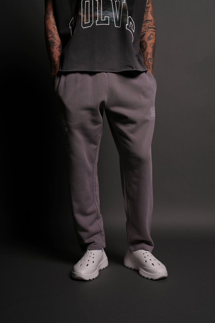 Wolves NFGU Kumite V2 Sweat Pants in Pale Gray