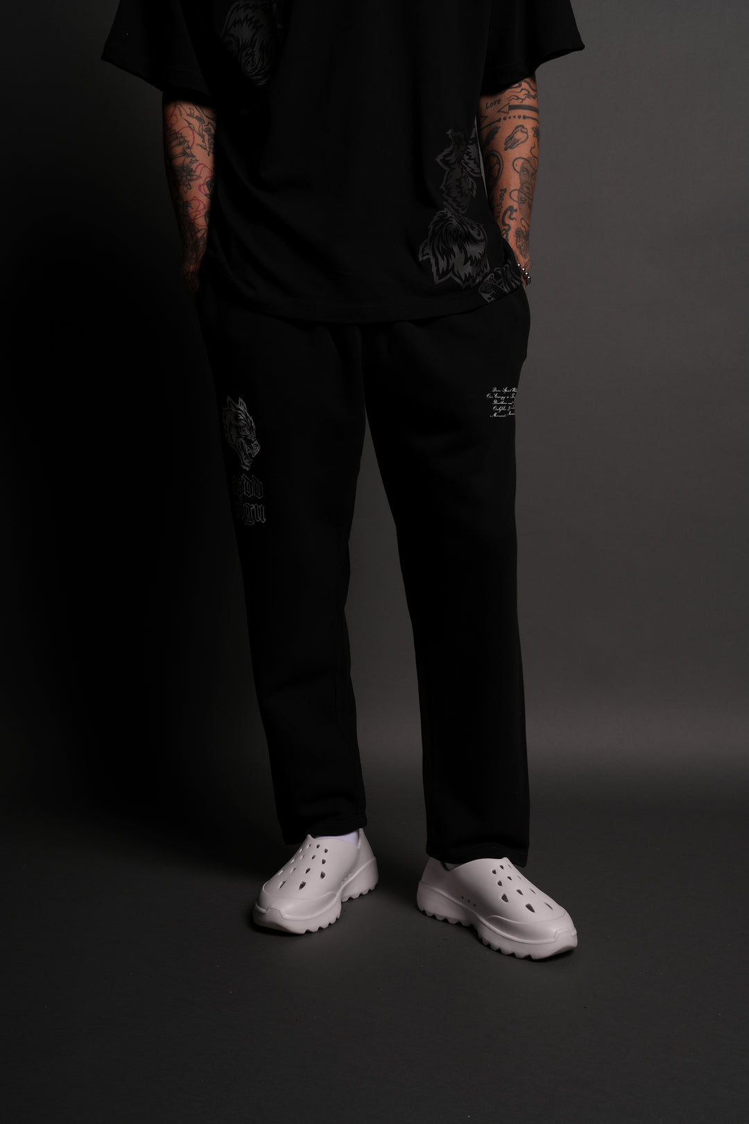 Wolves NFGU Kumite V2 Sweat Pants in Black