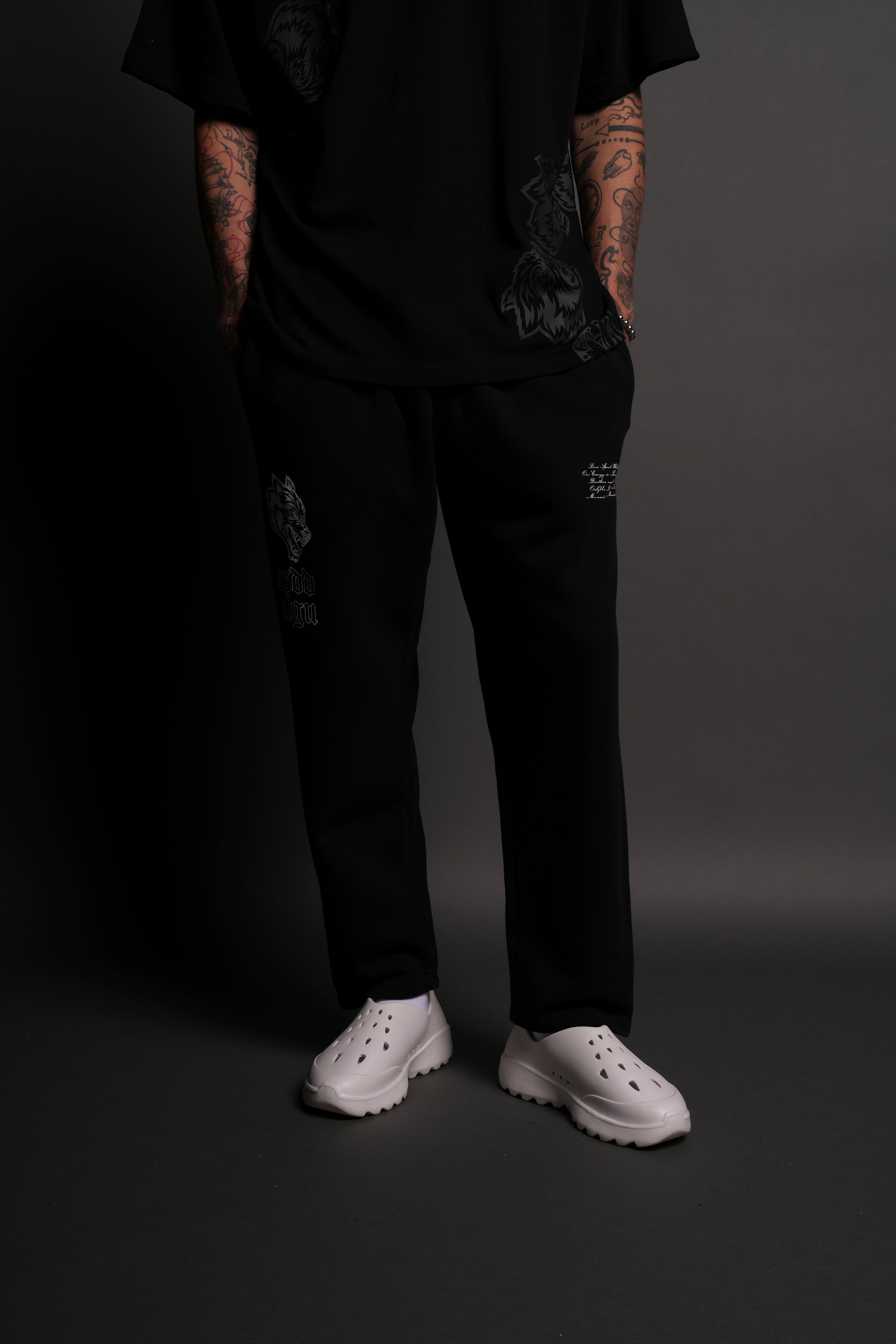 Wolves NFGU Kumite V2 Sweat Pants in Black