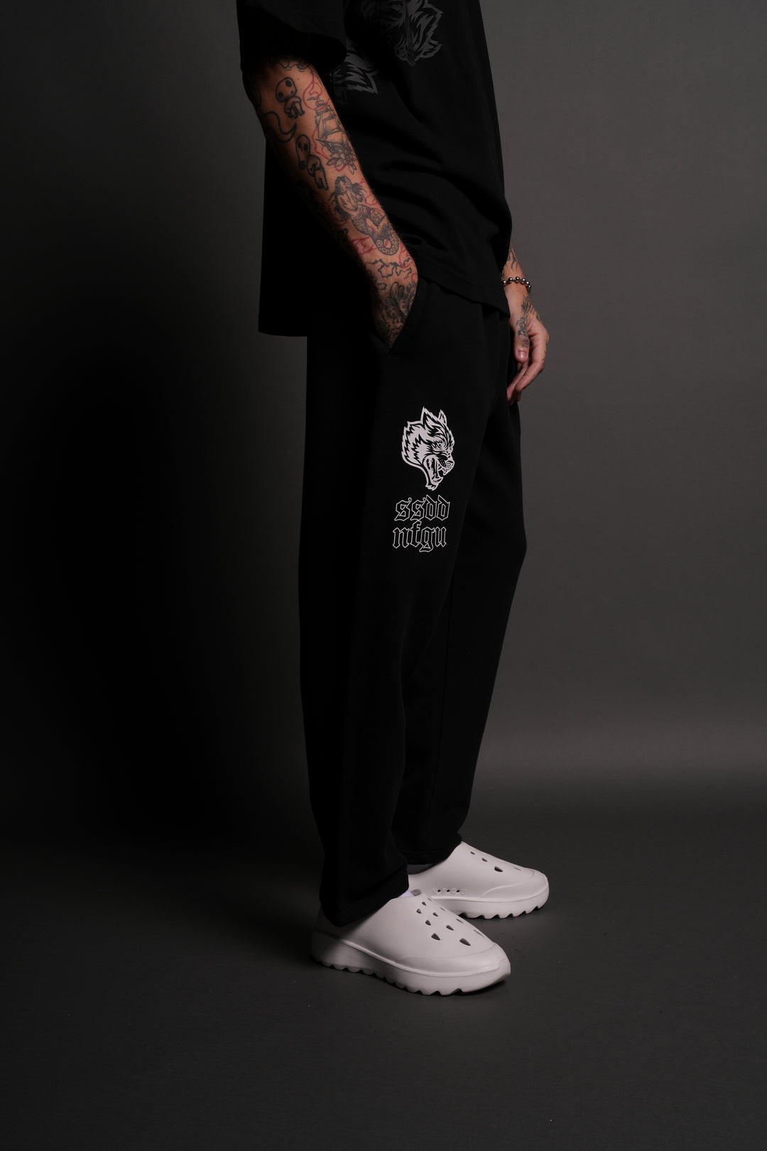 Wolves NFGU Kumite V2 Sweat Pants in Black