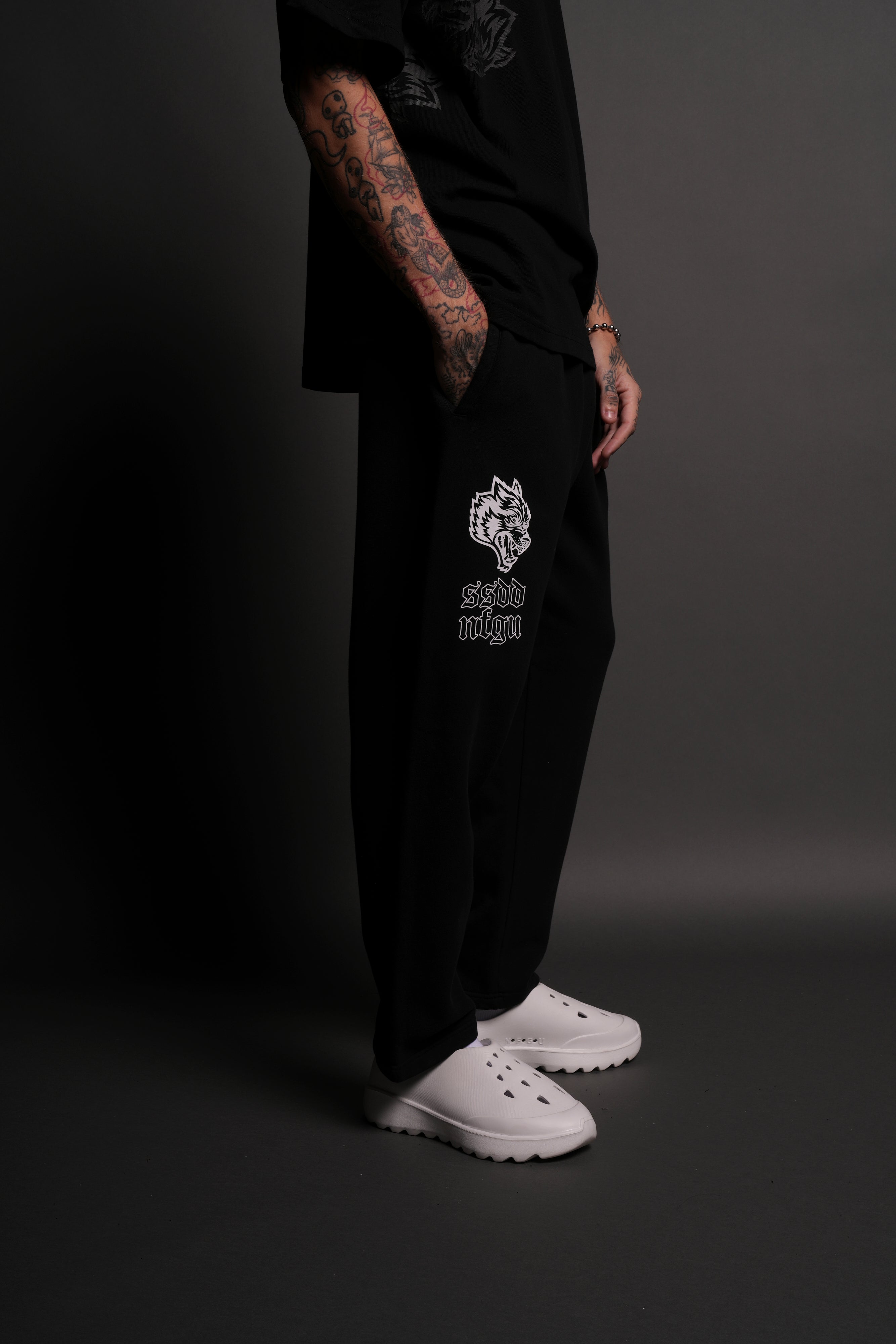 Wolves NFGU Kumite V2 Sweat Pants in Black