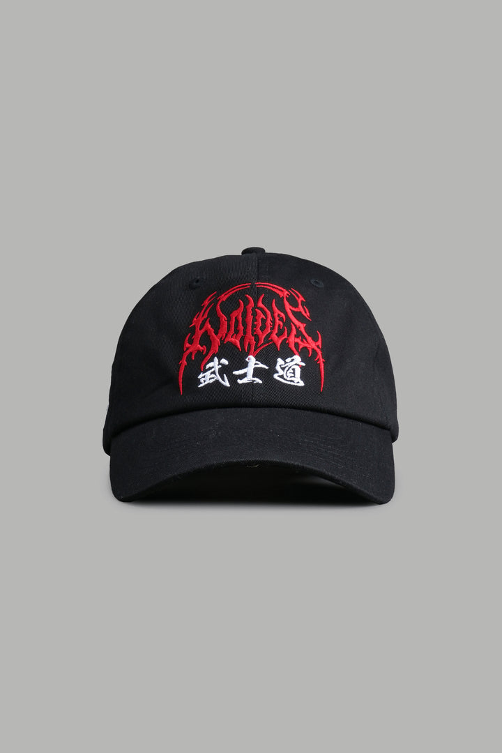 Hesh Kanji Dad Hat V2 in Black