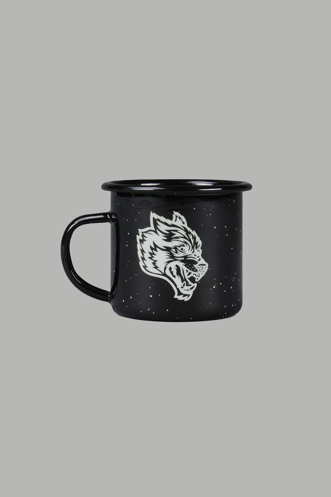 Darc Sport Wolf Head Camp Mug in Black