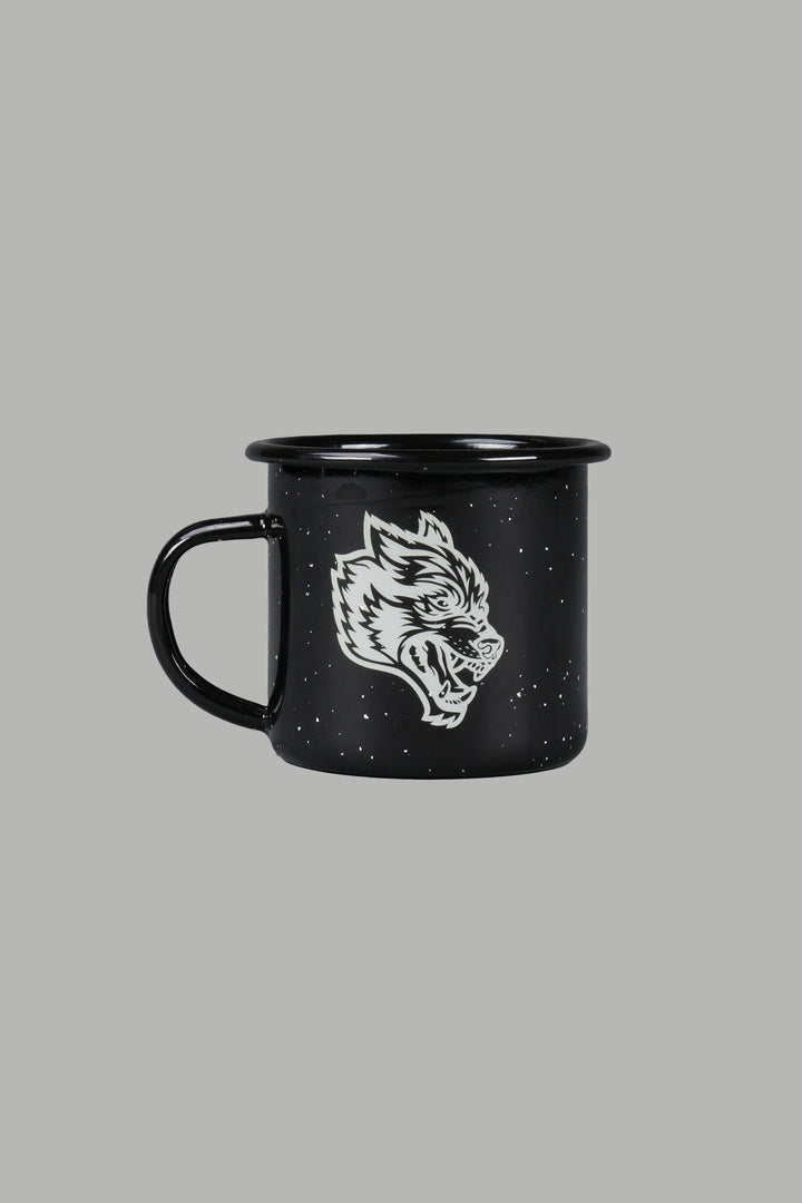 Darc Sport Wolf Head Camp Mug in Black