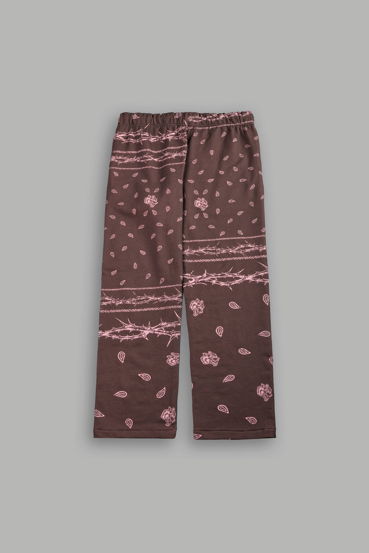 Wolves Pyramid Bigelow Sweat Pants in Desert Dust Thorn Paisley