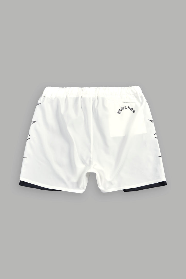 Thorn Corazon Compression Shorts In Cream