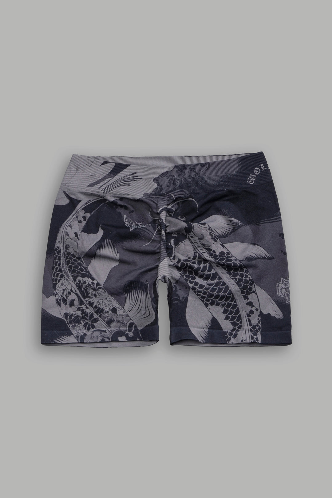 Darc Koi Harlow Soft Seamless Shorts in Serenity Black