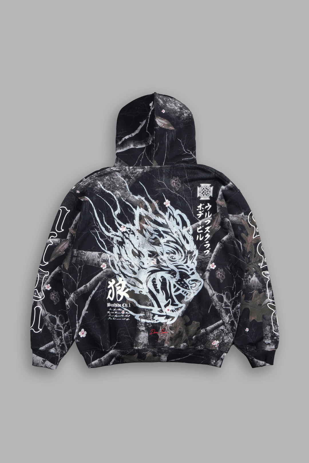 Inferno V2 "Pierce" Hoodie in Darc Blossom Woodland Camo