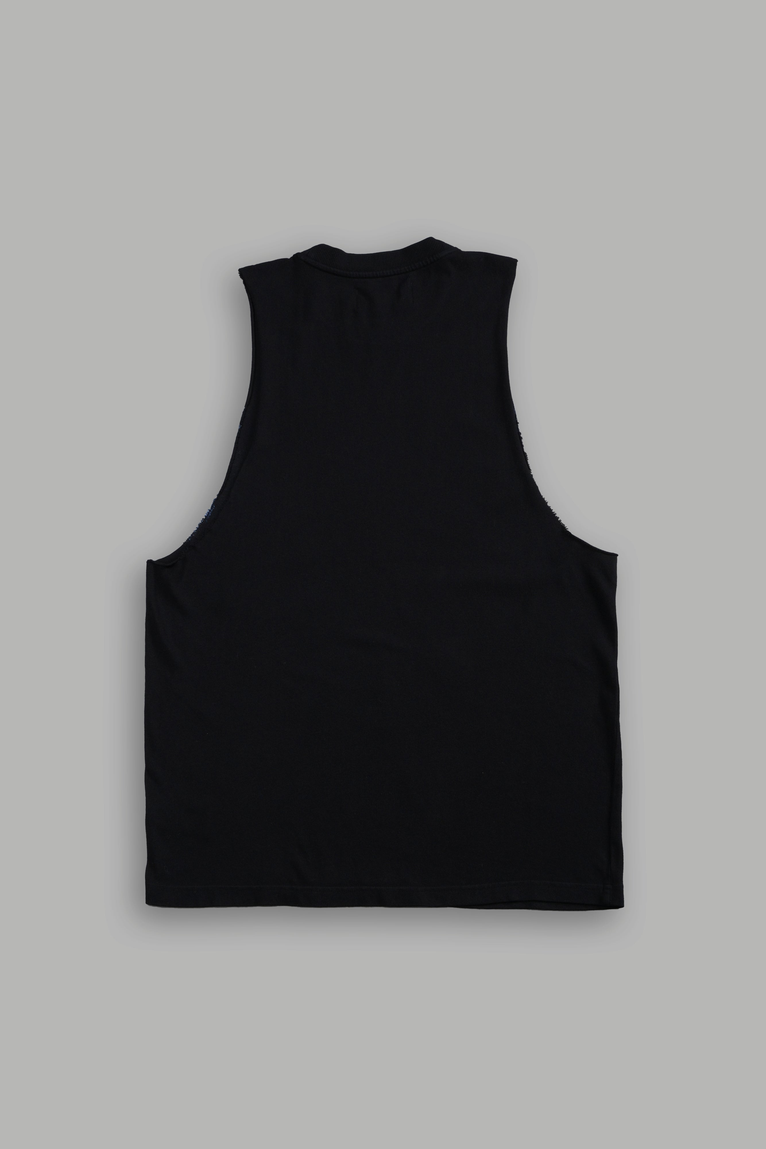 Stone Cold "Tommy" Muscle Tee in Black/Red