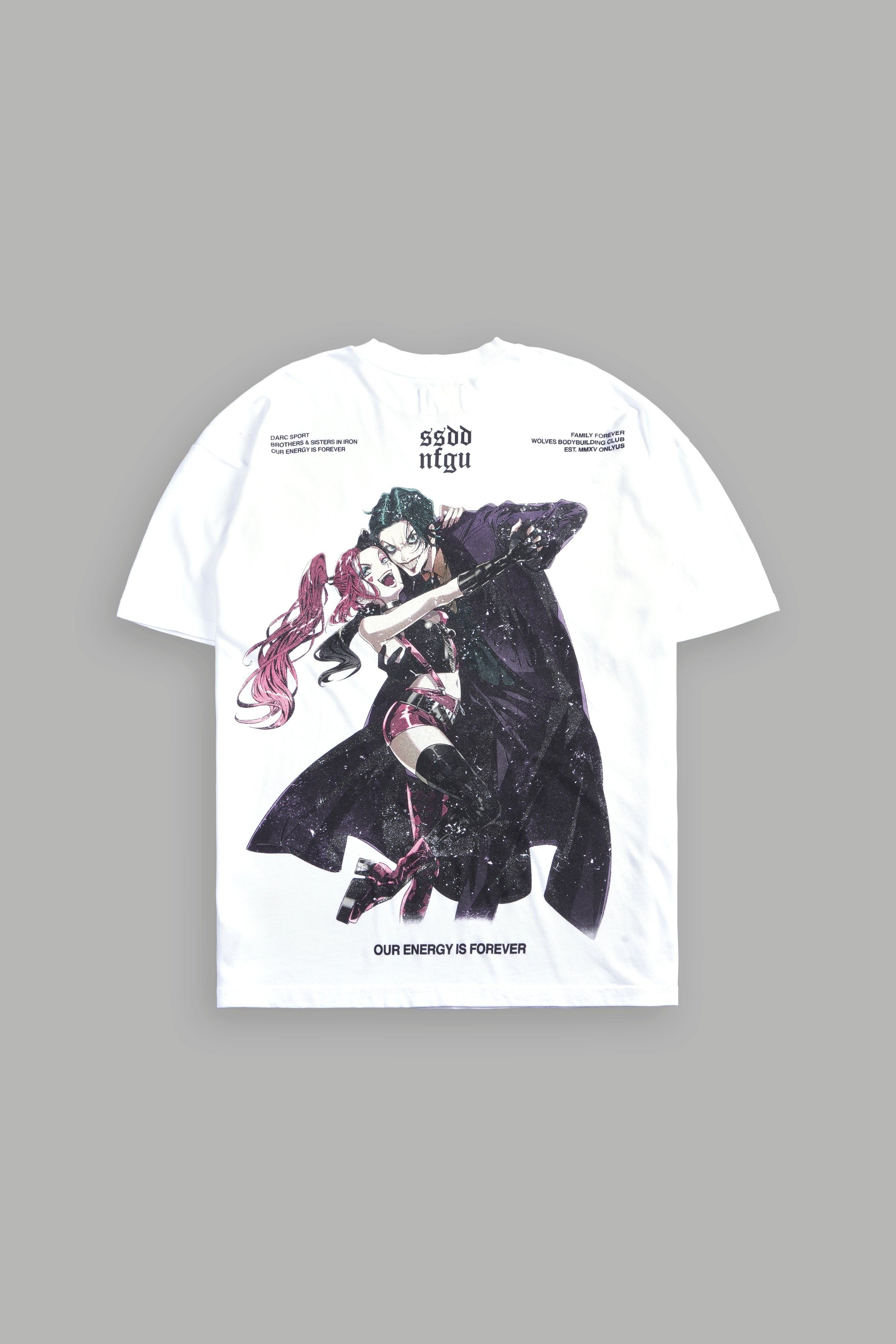 Them "Premium" Oversized Tee in White